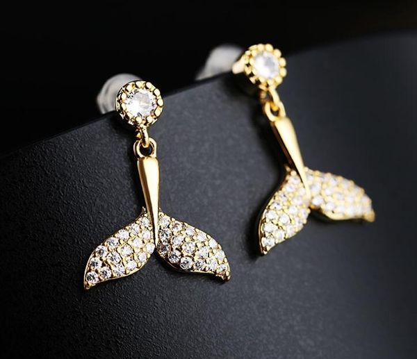 mermaid ms. earrings s925 silver needle zircon earrings dolphin fishtail stud fashion ladies earrings 1, Golden;silver
mermaid ms. earrings s925 silver needle zircon earrings dolphin fishtail stud fashion ladies earrings 1, Golden;silver