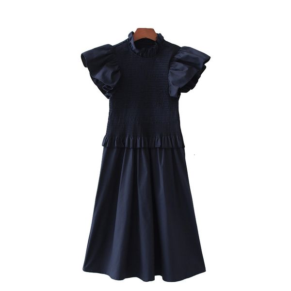 new sweet women elastic patchwork 2021 fashion ladies solid stand collar vestidos elegant female chic ruffles es mn4d, Black;gray
new sweet women elastic patchwork 2021 fashion ladies solid stand collar vestidos elegant female chic ruffles es mn4d, Black;gray