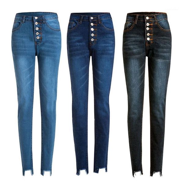 version streetwear jeans new fashion retro women stiletto high hem hole jeans casual pencil pants han1, Blue
version streetwear jeans new fashion retro women stiletto high hem hole jeans casual pencil pants han1, Blue