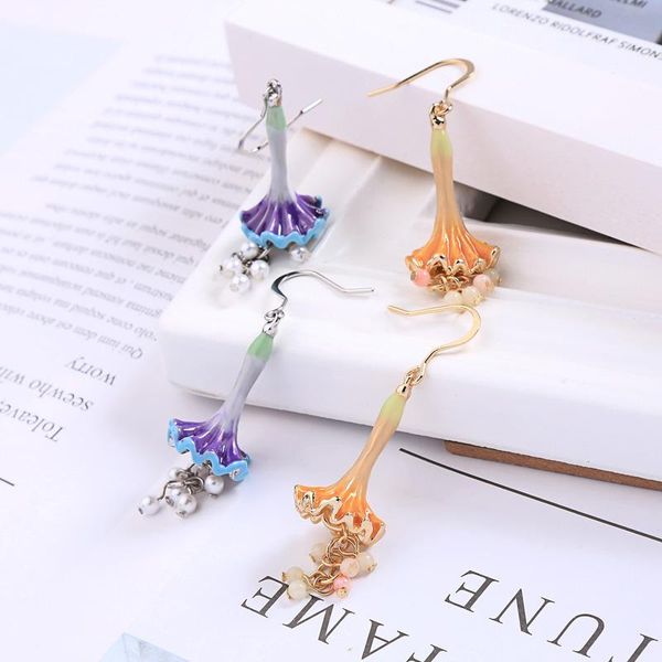 dangle & chandelier spring style long drop earrings enamel gradient color buds acrylic beads personality fashion jewelry for women, Silver
dangle & chandelier spring style long drop earrings enamel gradient color buds acrylic beads personality fashion jewelry for women, Silver