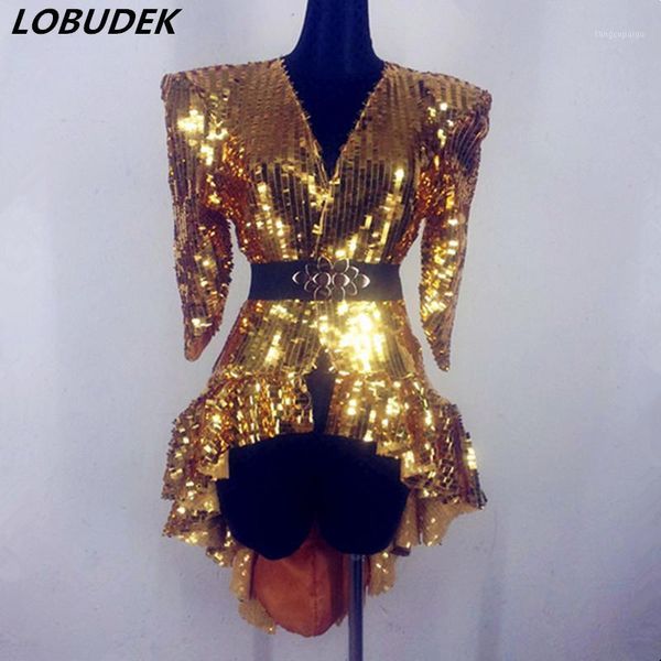 gold silver black sequins jacket overcoat fashion long coat female singer dancer stage performance show dance costume nightclub1, Black;red
gold silver black sequins jacket overcoat fashion long coat female singer dancer stage performance show dance costume nightclub1, Black;red