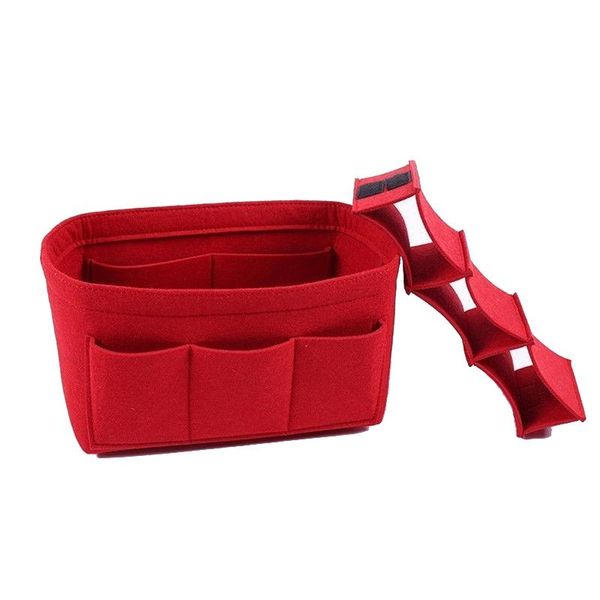 women cosmetic bag multifunctional make up bag for ladies travel makeup felt cloth insert bags 
women cosmetic bag multifunctional make up bag for ladies travel makeup felt cloth insert bags