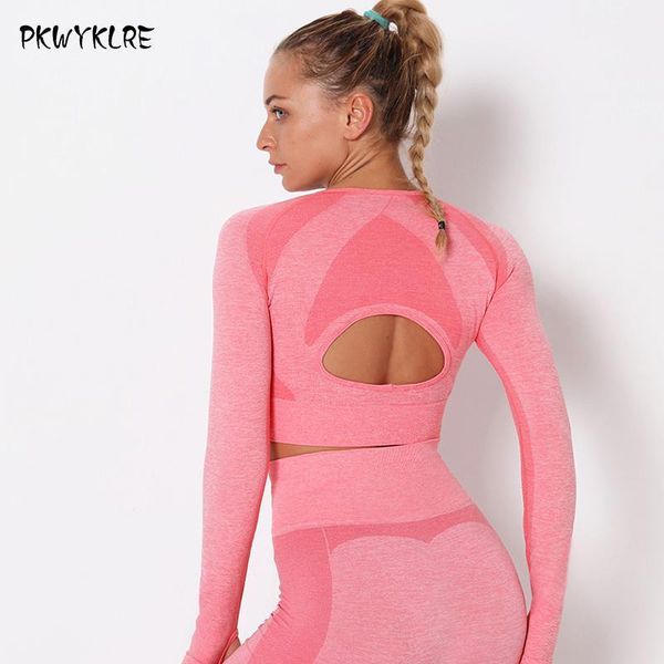 yoga outfits belly button shirt female tight-fitting sports long-sleeved running fitness wear breathable t-shirt shirt1, White;red
yoga outfits belly button shirt female tight-fitting sports long-sleeved running fitness wear breathable t-shirt shirt1, White;red