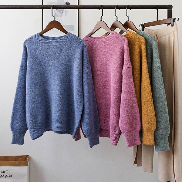 autumn winter knitted oversize sweater women soft casual jumper fashion loose femme elasticity sweaters yellow blue1, White;black
autumn winter knitted oversize sweater women soft casual jumper fashion loose femme elasticity sweaters yellow blue1, White;black
