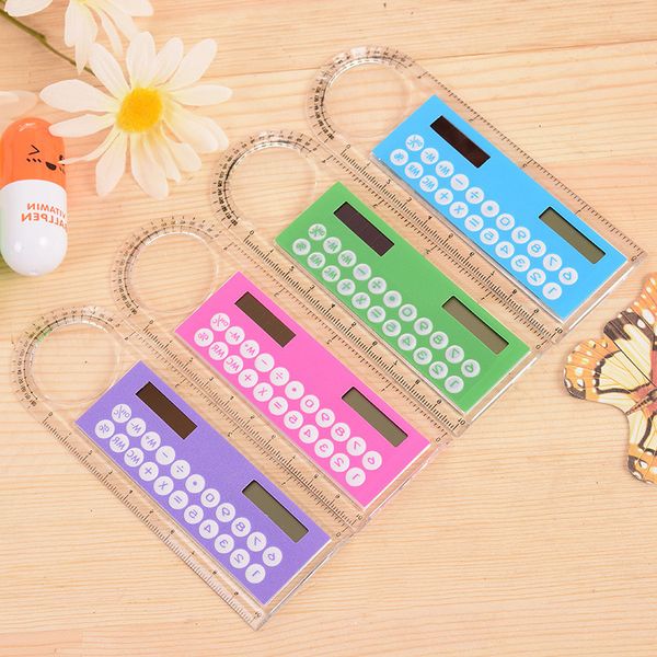 10 colors mini portable solar energy creative multifunction student ruler calculator plastic christmas gift
10 colors mini portable solar energy creative multifunction student ruler calculator plastic christmas gift