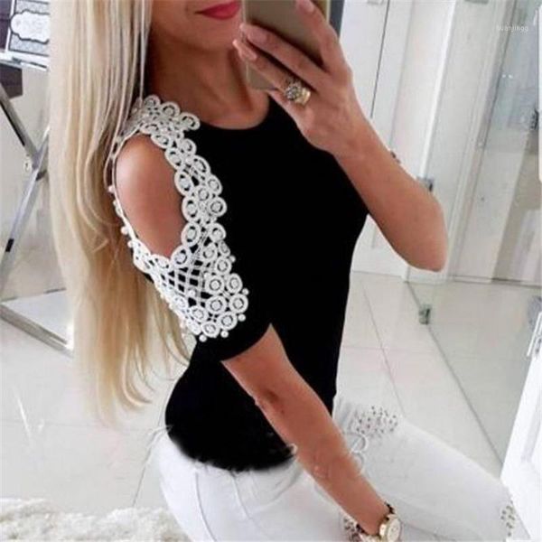 summer 2020 new women cold shoulder t shirt jacket short sleeve leisure t shirt white halter
summer 2020 new women cold shoulder t shirt jacket short sleeve leisure t shirt white halter