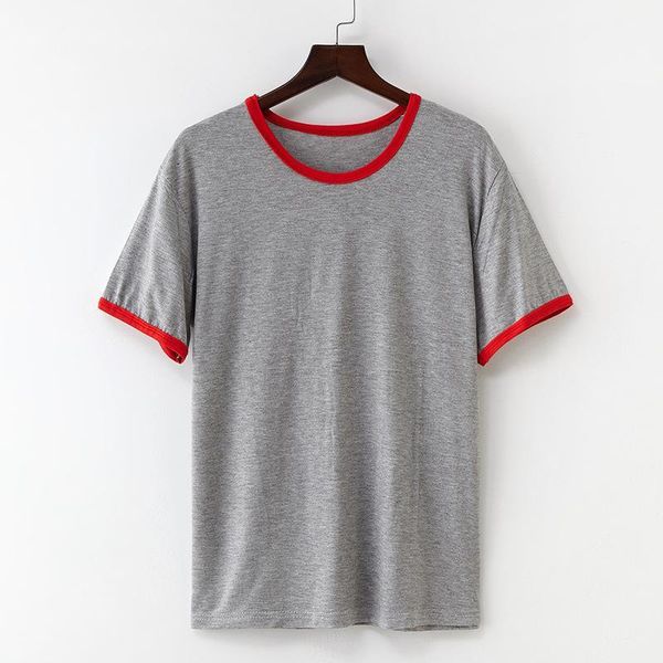 summer simple t-shirts women casual loose o neck short sleeve patchwork tees female laconic ladies tshirt harajuku gothic1, White
summer simple t-shirts women casual loose o neck short sleeve patchwork tees female laconic ladies tshirt harajuku gothic1, White