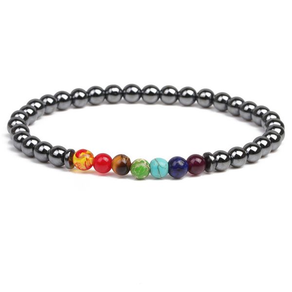 handmade natural stone 6mm colorful beaded strands elastic charm bracelets for men women party club yoga jewelry, Black
handmade natural stone 6mm colorful beaded strands elastic charm bracelets for men women party club yoga jewelry, Black