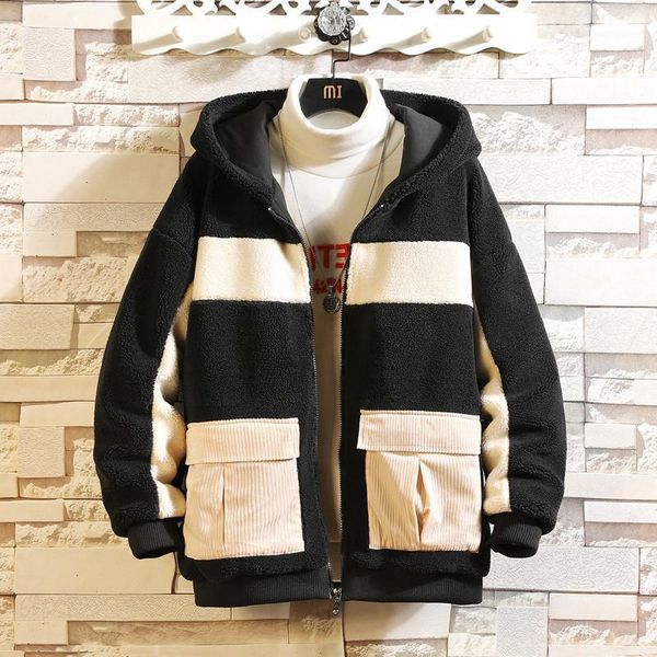 men's down & parkas jacket hooded coat with side pockets japanese streetwear harajuku gray 2021 winter1, Black
men's down & parkas jacket hooded coat with side pockets japanese streetwear harajuku gray 2021 winter1, Black