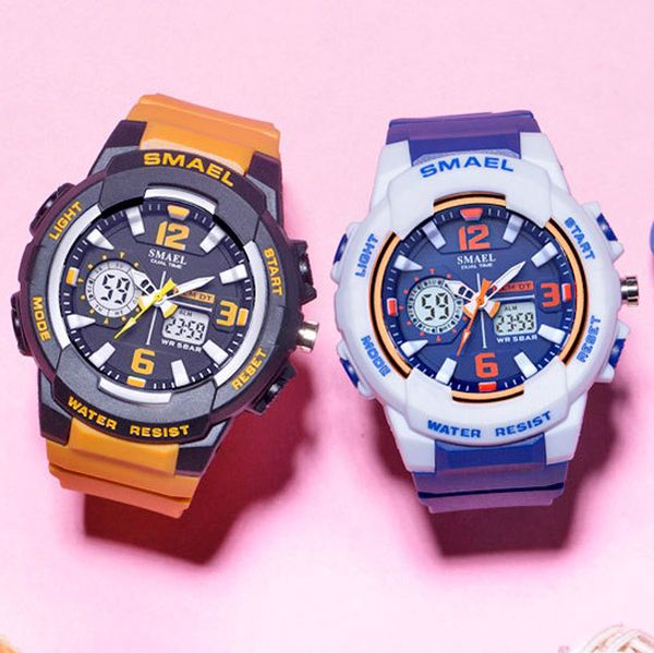 2021 new smael 42.2mm 1643 quartz ditigal lovers watch mens student multifunction girl boy gents sport watches a10b6, Slivery;brown
2021 new smael 42.2mm 1643 quartz ditigal lovers watch mens student multifunction girl boy gents sport watches a10b6, Slivery;brown