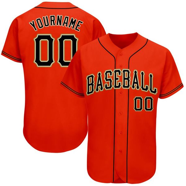 custom orange black-old gold authentic baseball jersey, Blue;black 
custom orange black-old gold authentic baseball jersey, Blue;black