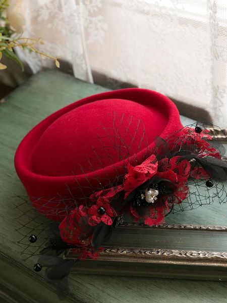 stingy brim hats 2021 flower pearl beret women winter autumn felt pillbox cocktail party wedding pure wool veil fedora headwear, Blue;gray
stingy brim hats 2021 flower pearl beret women winter autumn felt pillbox cocktail party wedding pure wool veil fedora headwear, Blue;gray