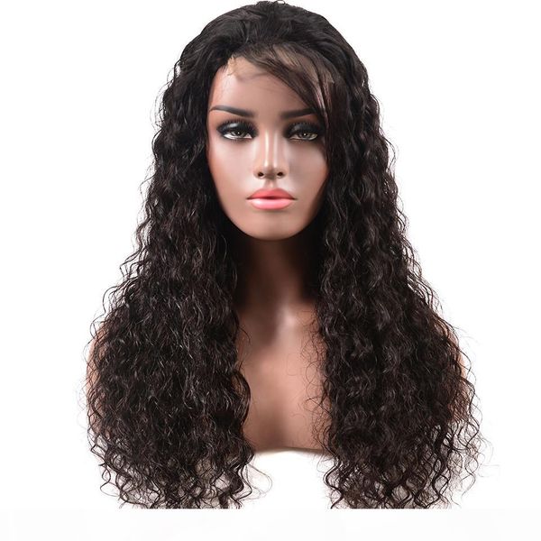 360 lace frontal wig pre plucked with baby hair brazilian water wave wig lace front human hair wigs for black women remy hair, Black;brown
360 lace frontal wig pre plucked with baby hair brazilian water wave wig lace front human hair wigs for black women remy hair, Black;brown
