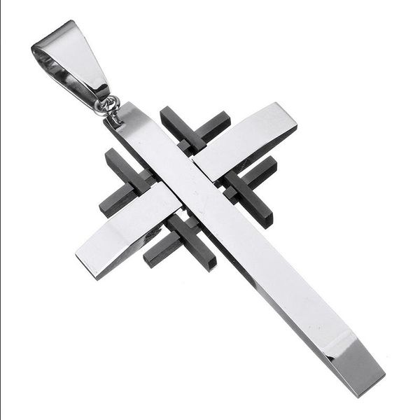 necklace men stainless steel christian pendants fashion necklace new cross jewelry for neck gifts for male accessories wholesale, Silver
necklace men stainless steel christian pendants fashion necklace new cross jewelry for neck gifts for male accessories wholesale, Silver