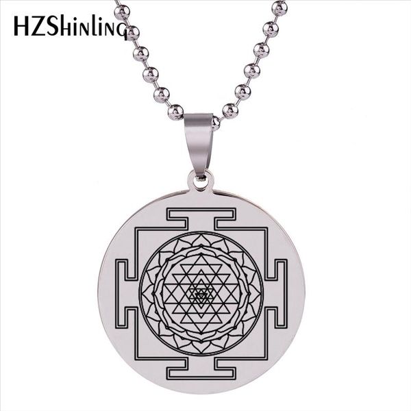 chains 2021 sri yantra mandala sacred geometry pendant necklace stainless steel pendants om meditate chain silver jewelry hz7
chains 2021 sri yantra mandala sacred geometry pendant necklace stainless steel pendants om meditate chain silver jewelry hz7