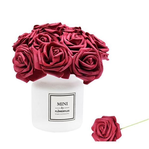 24pcs/lot artificial rose bouquet decorative foam rose flowers bride bouquets for wedding home party decoration wedding bbysre
24pcs/lot artificial rose bouquet decorative foam rose flowers bride bouquets for wedding home party decoration wedding bbysre