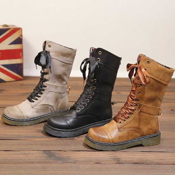 boots broken flower women middle calf lace up winter comfortable designer shoes female motorcycle, Black
boots broken flower women middle calf lace up winter comfortable designer shoes female motorcycle, Black