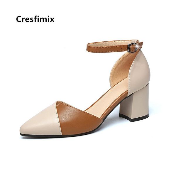 cresfimix women fashion sweet buckle strap pointed toe high heel shoes ladies casual black leather pumps sapatos azuis c5777
cresfimix women fashion sweet buckle strap pointed toe high heel shoes ladies casual black leather pumps sapatos azuis c5777