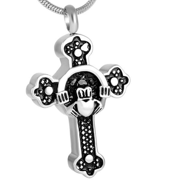 pendant necklaces 9549 hold crown heart cross stainless steel cremation jewelry engravable keepsake urn for memorial ashes necklace, Silver
pendant necklaces 9549 hold crown heart cross stainless steel cremation jewelry engravable keepsake urn for memorial ashes necklace, Silver