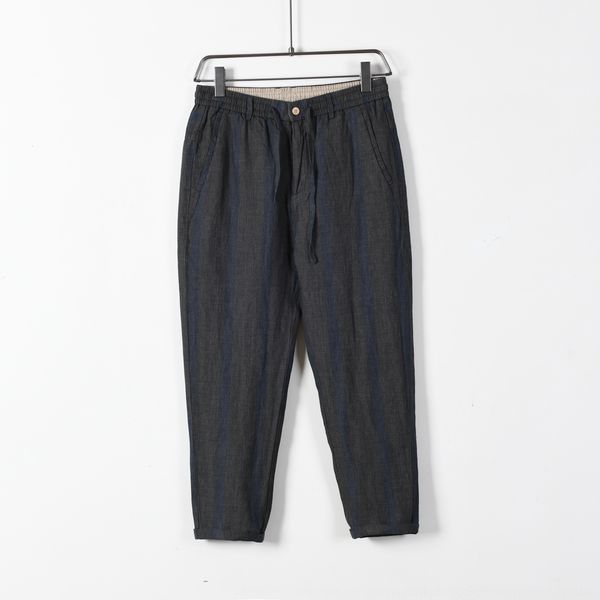 spring summer 2020 new drawstring elastic pants straight tube breathable summer new casual drawstring leisure linen loose stripe casual capr, Blue
spring summer 2020 new drawstring elastic pants straight tube breathable summer new casual drawstring leisure linen loose stripe casual capr, Blue