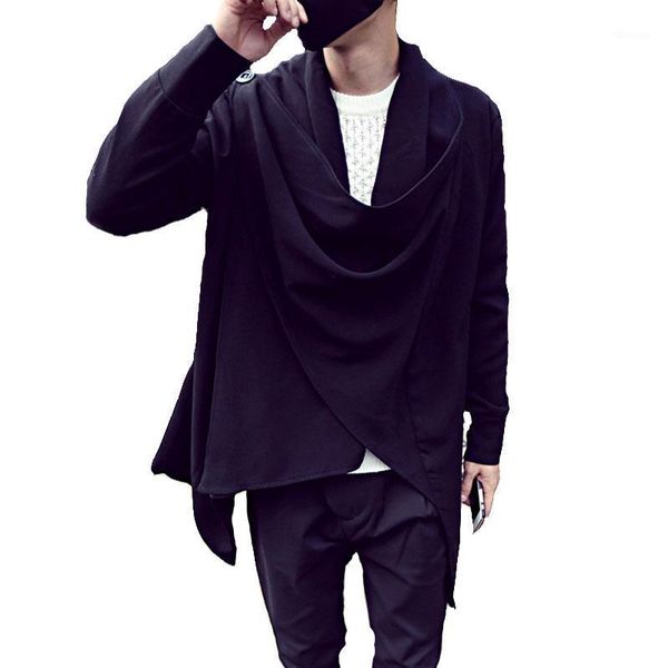 men's hoodies & sweatshirts autumn winter men irregular punk hip hop hoodie long cloak coat nightclub dj singer stage sweatshirt hipste, Black
men's hoodies & sweatshirts autumn winter men irregular punk hip hop hoodie long cloak coat nightclub dj singer stage sweatshirt hipste, Black