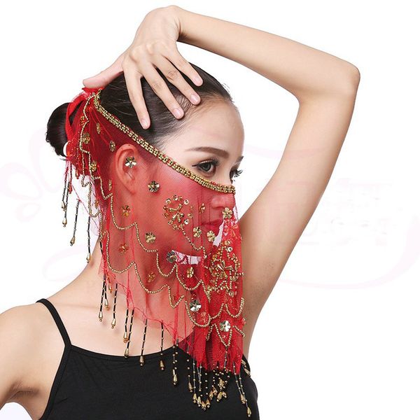 tribal face veil belly dance costumes embroidered mesh bellydance face veils plum flower veil indian dance jewelry props, Black;red
tribal face veil belly dance costumes embroidered mesh bellydance face veils plum flower veil indian dance jewelry props, Black;red