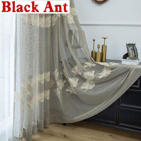 american pastoral leaf curtain breathable fashion semi-shading mosquito net tulle for living room balcony window screen x-jd808f
american pastoral leaf curtain breathable fashion semi-shading mosquito net tulle for living room balcony window screen x-jd808f