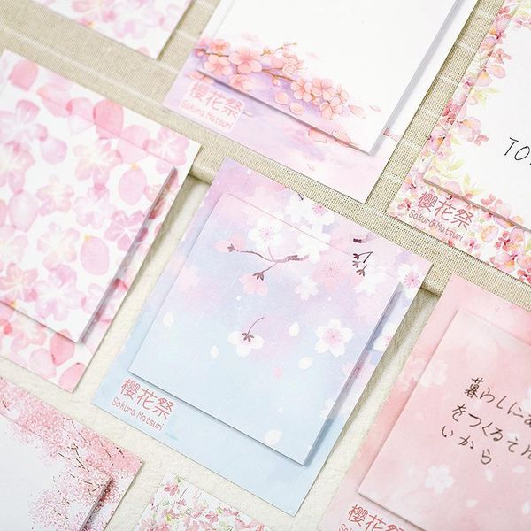 32 pcs/lot cherry sakura creative flower memo pad n times sticky notes escolar papelaria school supply bookmark label1
32 pcs/lot cherry sakura creative flower memo pad n times sticky notes escolar papelaria school supply bookmark label1