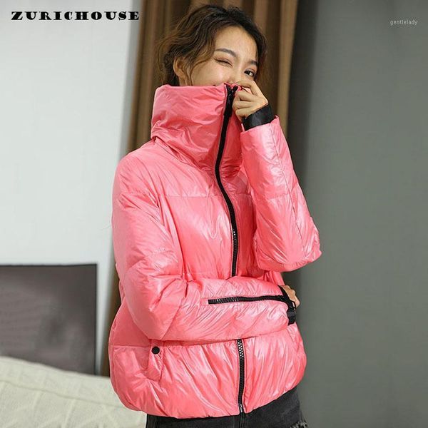 women's down & parkas zurichouse 2021 winter jacket women short loose casual fashion glossy thicken warm turtleneck white duck coat p35, Black
women's down & parkas zurichouse 2021 winter jacket women short loose casual fashion glossy thicken warm turtleneck white duck coat p35, Black