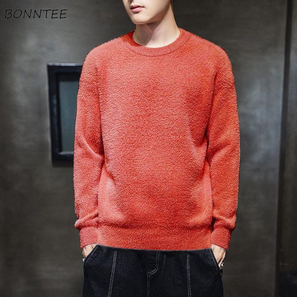 new winter men pullovers fake-mink cashmere sweater long sleeve solid teenager fashion soft knitted pullover oversized 3xl, White;black
new winter men pullovers fake-mink cashmere sweater long sleeve solid teenager fashion soft knitted pullover oversized 3xl, White;black