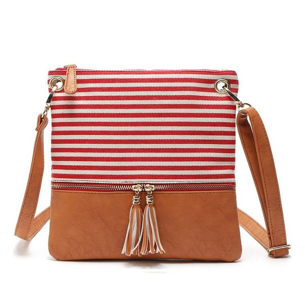 2020 new women bag lady crossbody shoulder bag femme striped pu leather beach canvas small tassel fashion handbag sac a main
2020 new women bag lady crossbody shoulder bag femme striped pu leather beach canvas small tassel fashion handbag sac a main