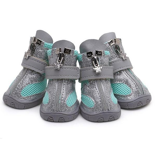 4pcs/lot casual anti-slip small dog shoes cute pet shoes reflective breathable soft bottom mesh d bbyufz
4pcs/lot casual anti-slip small dog shoes cute pet shoes reflective breathable soft bottom mesh d bbyufz