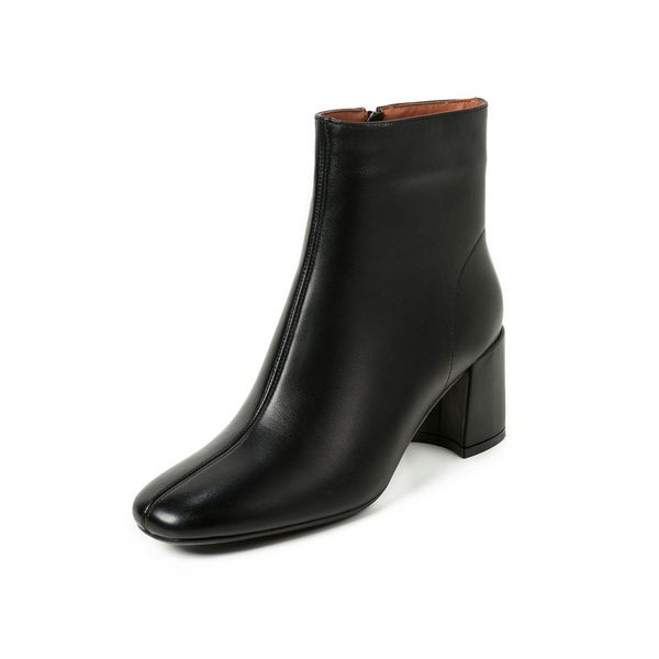 2021 winter genuine leather women ankle boots square toe high heels boots office lady prom shoes woman, Black
2021 winter genuine leather women ankle boots square toe high heels boots office lady prom shoes woman, Black