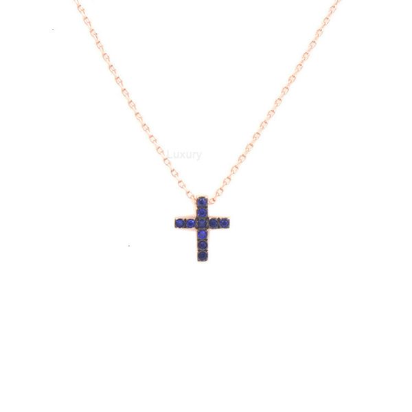 necklace fashion design pendant luxury jewelry 56 copper micro inlaid exquisite small cross turquoise five colors, Silver
necklace fashion design pendant luxury jewelry 56 copper micro inlaid exquisite small cross turquoise five colors, Silver