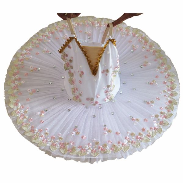 white ballet tutu dresses for girls ballet dance skirts embroidered flower dress stage pancake tutus, Black;red
white ballet tutu dresses for girls ballet dance skirts embroidered flower dress stage pancake tutus, Black;red