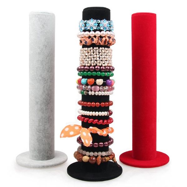 velvet jewelry rack bracelet watch chain organizer holder vertical display stand, Pink;blue
velvet jewelry rack bracelet watch chain organizer holder vertical display stand, Pink;blue