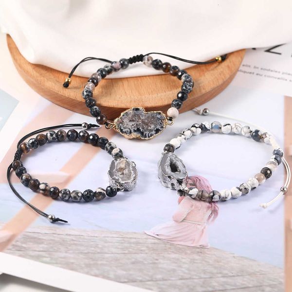 stone handmade braided rope charm irregular for women girls fashion designer 6mm natural agate beads bracelet jewelry gift, Golden;silver
stone handmade braided rope charm irregular for women girls fashion designer 6mm natural agate beads bracelet jewelry gift, Golden;silver