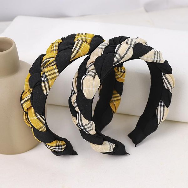 hair accessories 2021 vintage plaid braided bezel band women headband hoop clips girls hairband opaska do wlosow
hair accessories 2021 vintage plaid braided bezel band women headband hoop clips girls hairband opaska do wlosow