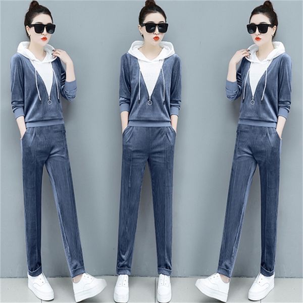 women's corduroy with hood -trousers casual korean workout piece and pants two garments woman suit s3rs, White
women's corduroy with hood -trousers casual korean workout piece and pants two garments woman suit s3rs, White