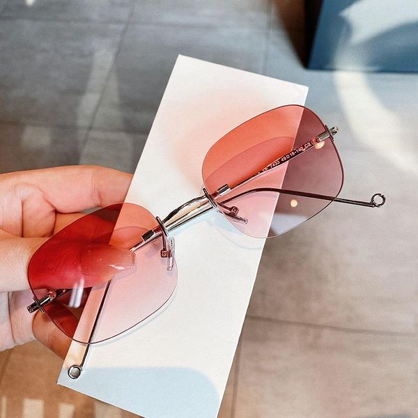 ultra light small square sunglasses women gradient pink shades for women 90s vintage rimless metal leng glasses men uv400, White;black
ultra light small square sunglasses women gradient pink shades for women 90s vintage rimless metal leng glasses men uv400, White;black