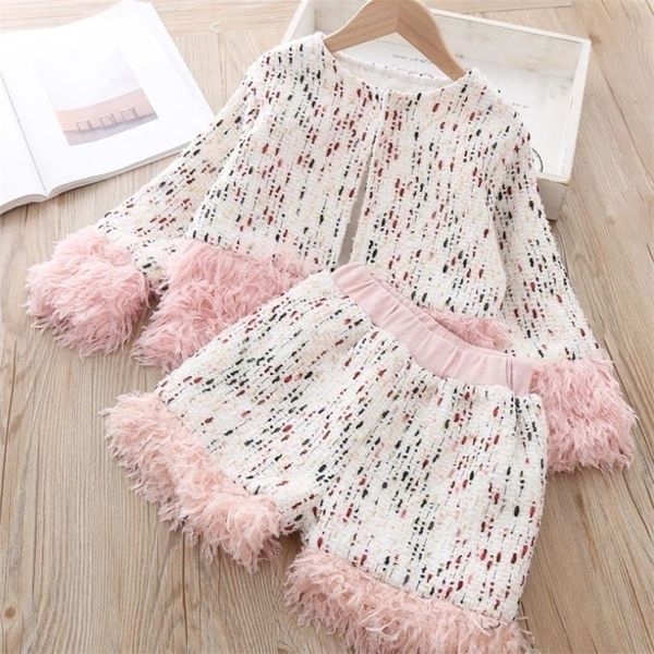 winter suits girls fashion kids clothing set children jacket shorts suit for girl teenage coat outfit autumn overalls clothes 7t y200325, White 
winter suits girls fashion kids clothing set children jacket shorts suit for girl teenage coat outfit autumn overalls clothes 7t y200325, White