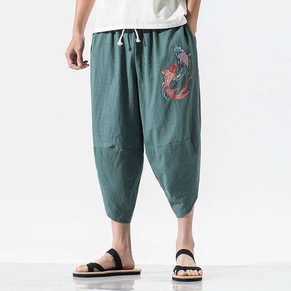 kimono pants casual loose seven-point trousers japan kimono traditional print pants haori asian costume yukata men1, Black
kimono pants casual loose seven-point trousers japan kimono traditional print pants haori asian costume yukata men1, Black
