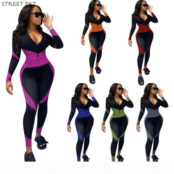 2 piece outfit для женщин cousssuit потным костюмом безвозмездная femme zipper v-образным вырезом топ-карандаш леггинсы набор фитнес chandal, Gray
2 piece outfit для женщин cousssuit потным костюмом безвозмездная femme zipper v-образным вырезом топ-карандаш леггинсы набор фитнес chandal, Gray