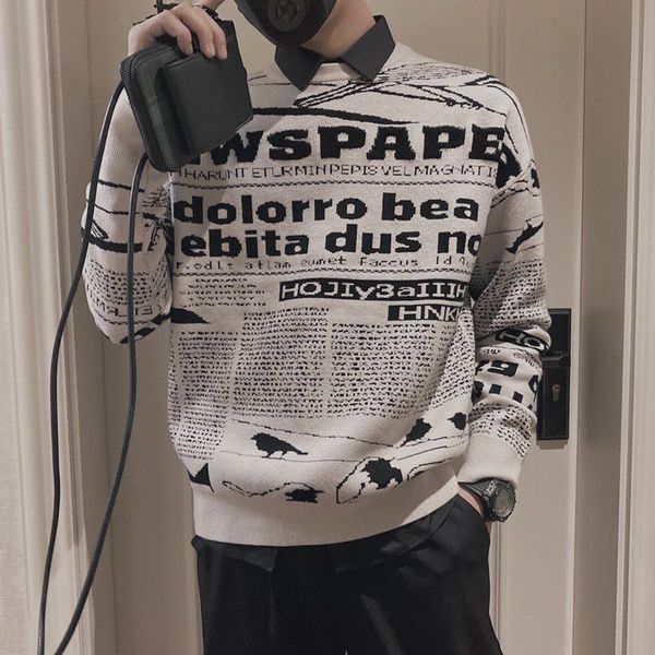 2021 men's blouse autumn winter's tendency to thin version of the social spirit guy net red background shirt ftcq, White;black
2021 men's blouse autumn winter's tendency to thin version of the social spirit guy net red background shirt ftcq, White;black