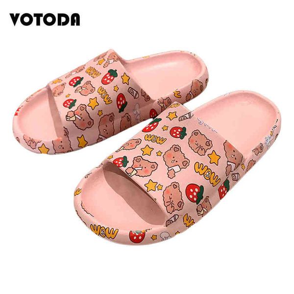 summer slippers woman thick platform sandals non-slip couples cartoon bear beach flip flop home slippers ladies cute shoes woman y220214, Black
summer slippers woman thick platform sandals non-slip couples cartoon bear beach flip flop home slippers ladies cute shoes woman y220214, Black