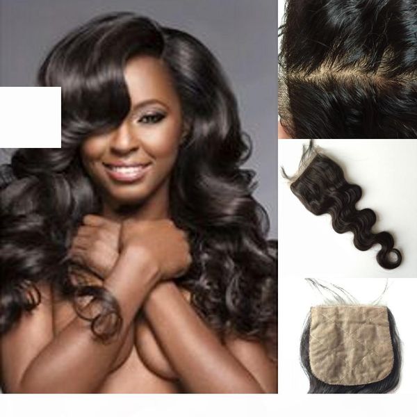 brazilian body wave silk base closure, human hair silk closure, middle 3 part silk base closure with baby hair, Black
brazilian body wave silk base closure, human hair silk closure, middle 3 part silk base closure with baby hair, Black
