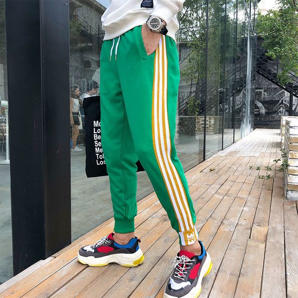 spring pants jogger pants men retro color block patchwork hip hip harem track streetwear thin sweatpant trousers 201114, Black
spring pants jogger pants men retro color block patchwork hip hip harem track streetwear thin sweatpant trousers 201114, Black