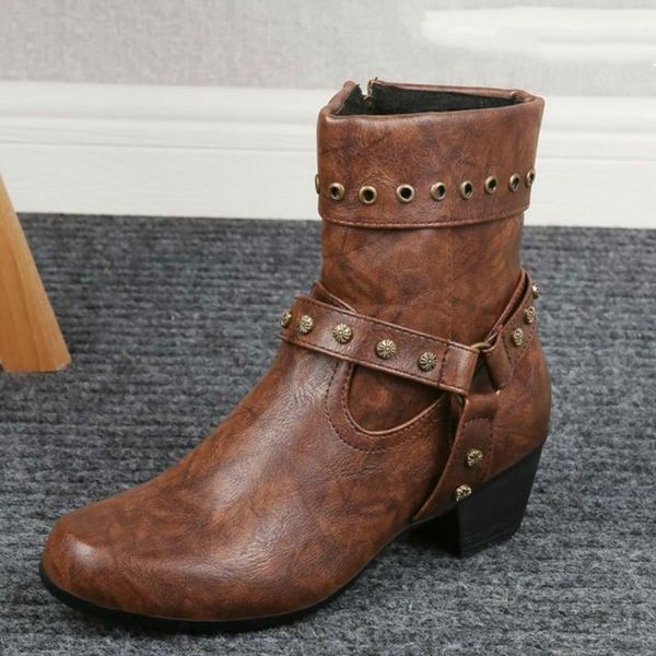 fashion 2020 winter boots women ankle boots platform retro med heels shoes fashion vintage leather booties woman botas mujer, Black
fashion 2020 winter boots women ankle boots platform retro med heels shoes fashion vintage leather booties woman botas mujer, Black