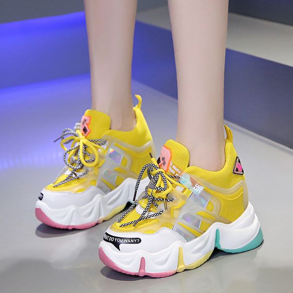 rimocy super high heels chunky sneakers women autumn thick bottom height increasing casual shoes woman mesh platform vulcanize 1020, Black;white
rimocy super high heels chunky sneakers women autumn thick bottom height increasing casual shoes woman mesh platform vulcanize 1020, Black;white