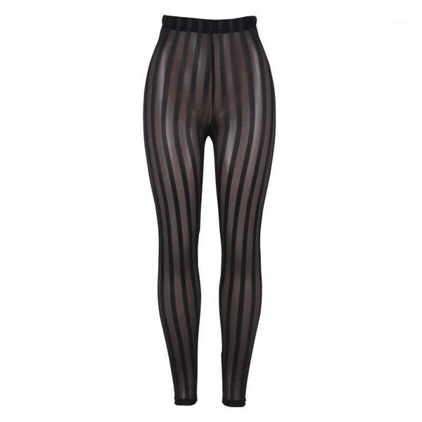 women slim vertical striped leggings perspective gauze trousers ladies skinny comfortable pants underwear1, Black;white
women slim vertical striped leggings perspective gauze trousers ladies skinny comfortable pants underwear1, Black;white